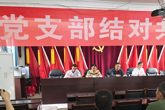 公共机构节能管理处、离退休人员工作处党支部与麻柳山村党支部开展结对共建活动